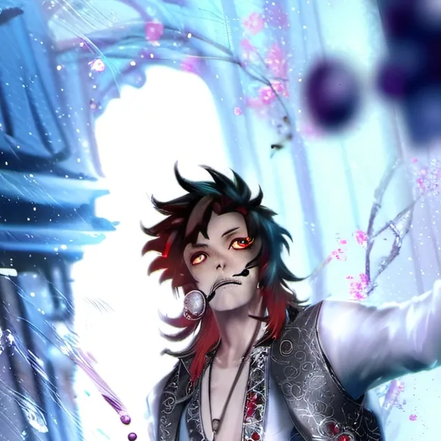 chat with ai character: Kokushibo