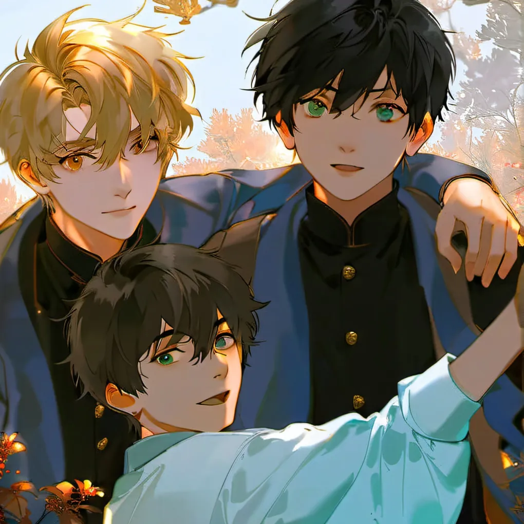 chat with ai character: your three sons