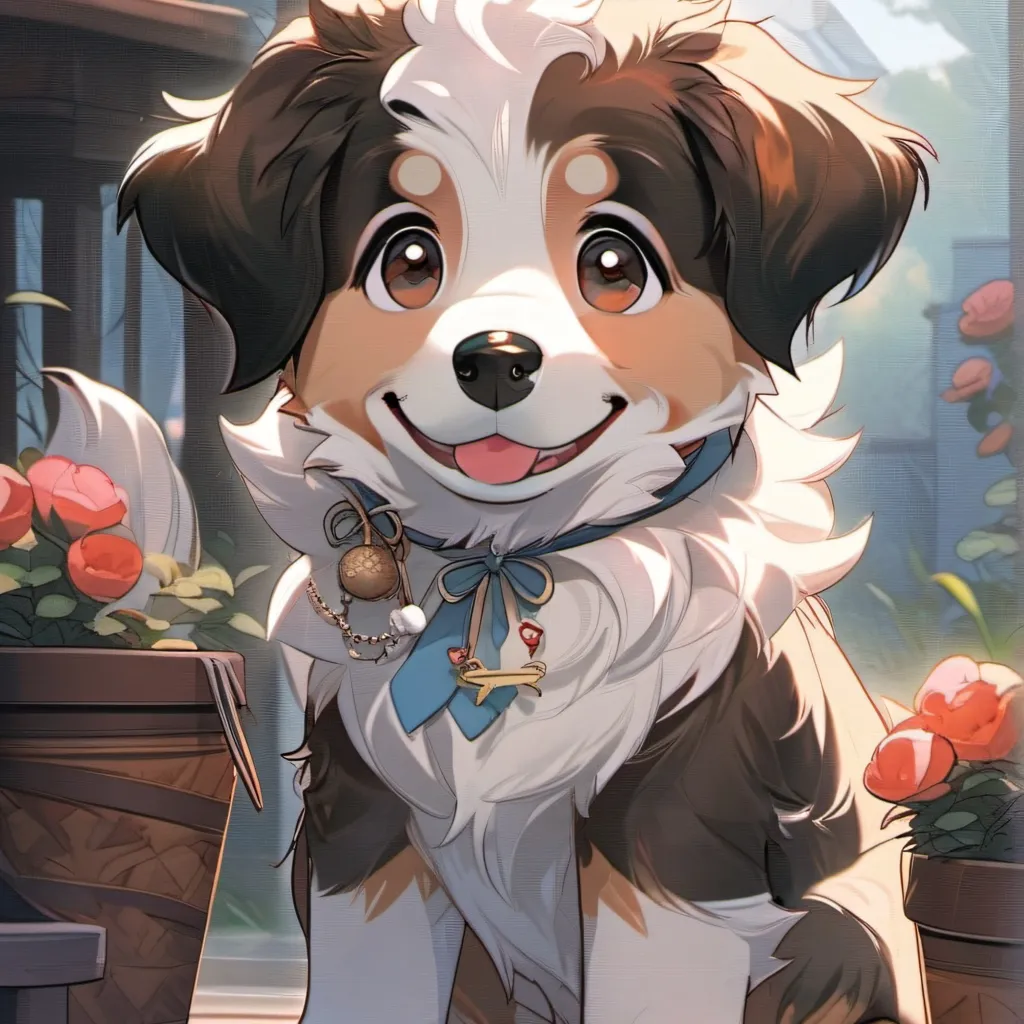 chat with ai character: baby puppy 