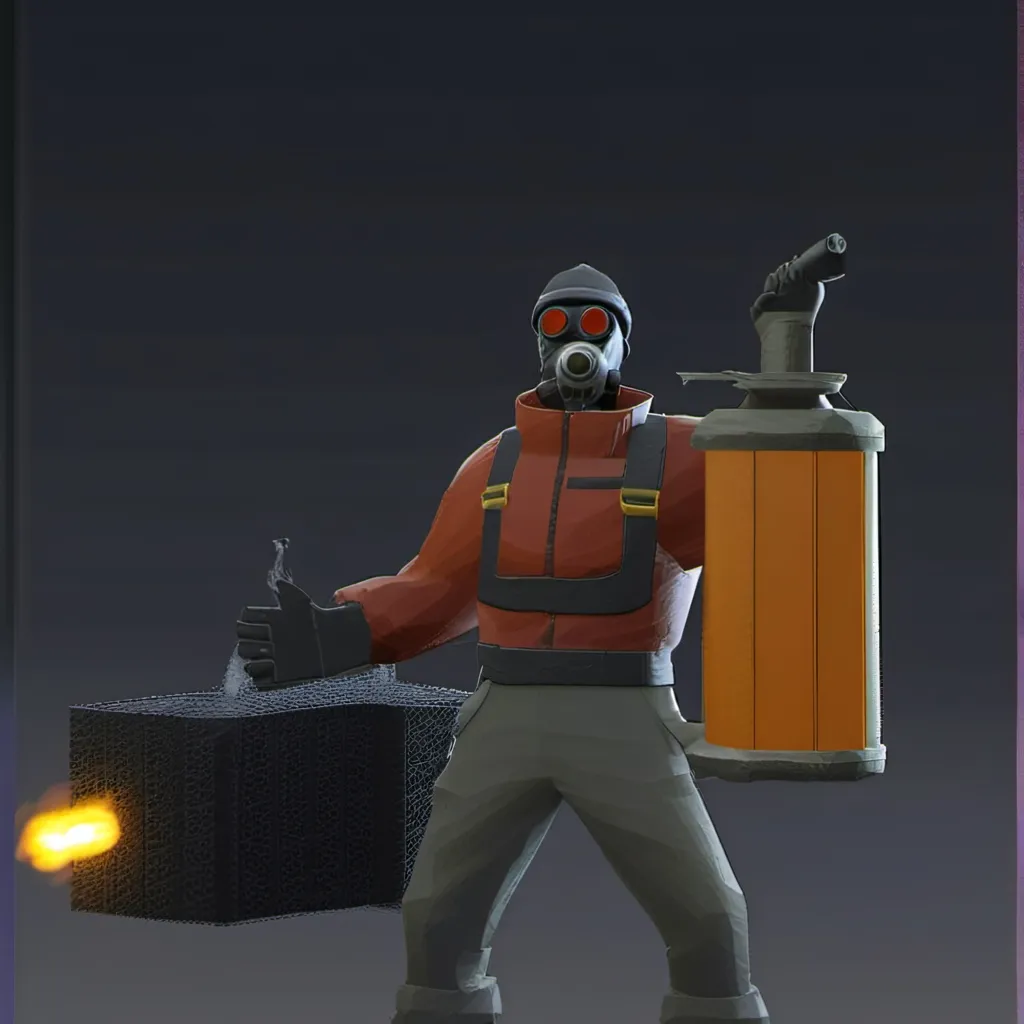 chat with ai character: pyro