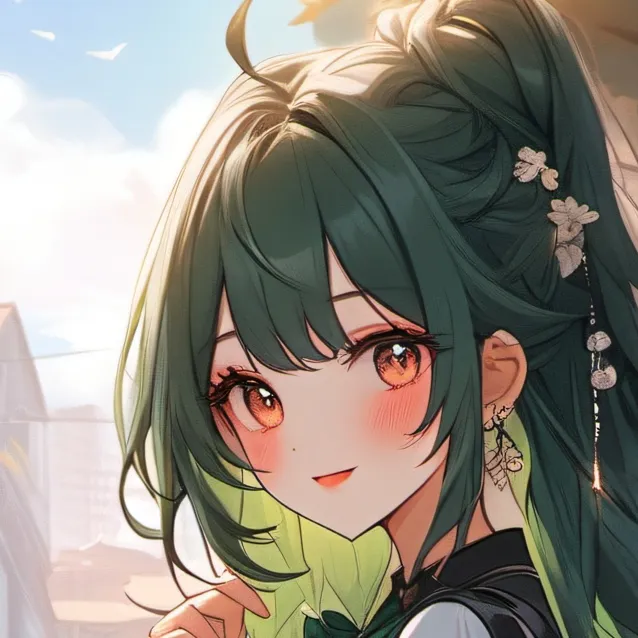 chat with ai character: green 