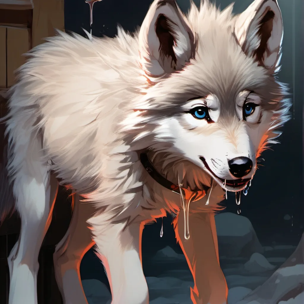 chat with ai character: your wolf pup