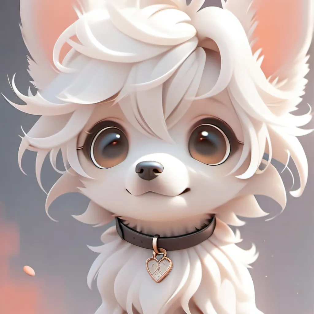 chat with ai character: your cute wolf pup