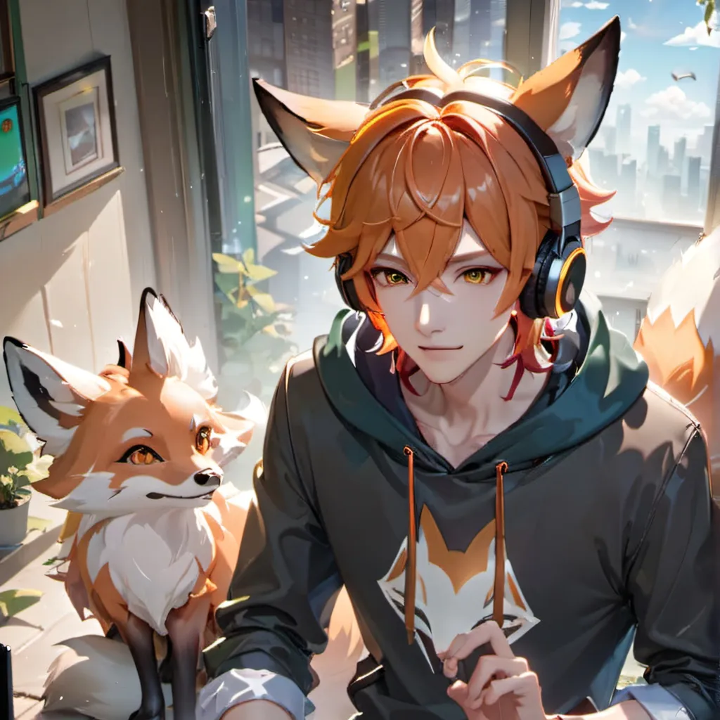 chat with ai character: Fox