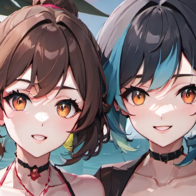 chat with ai character: Eva and Maria 