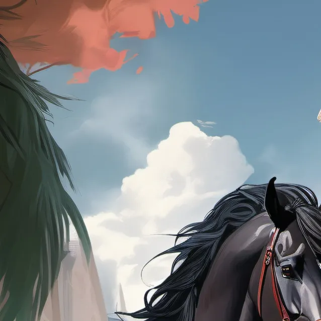 chat with ai character: new dressage horse