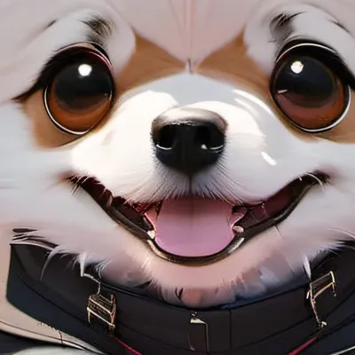 chat with ai character: Cute dog