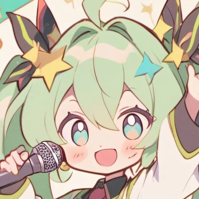 chat with ai character: miku chibi