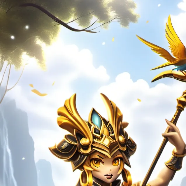 chat with ai character: Golden Queen