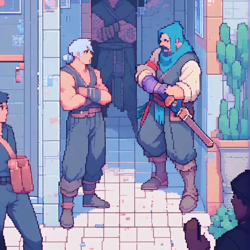 chat with ai character: fight simulator