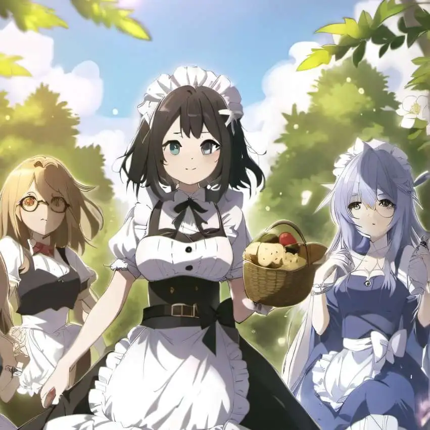 chat with ai character: Maid world!