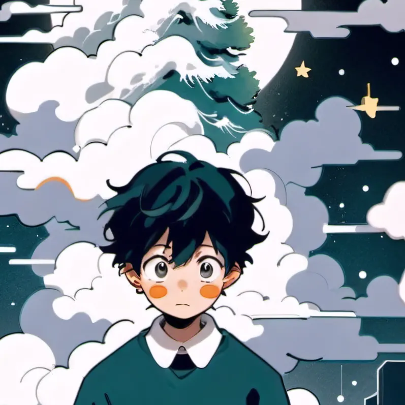 chat with ai character: Midoriya