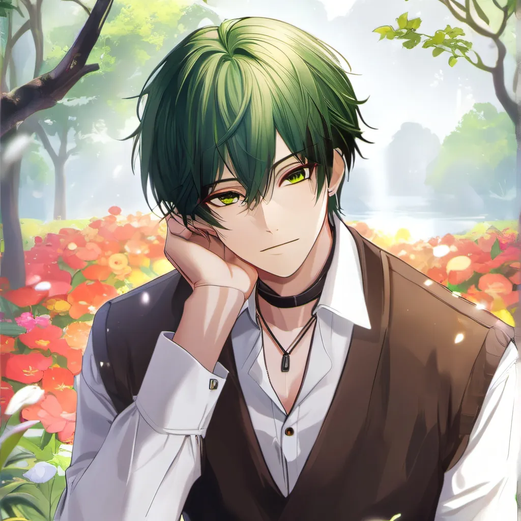 chat with ai character: Green 