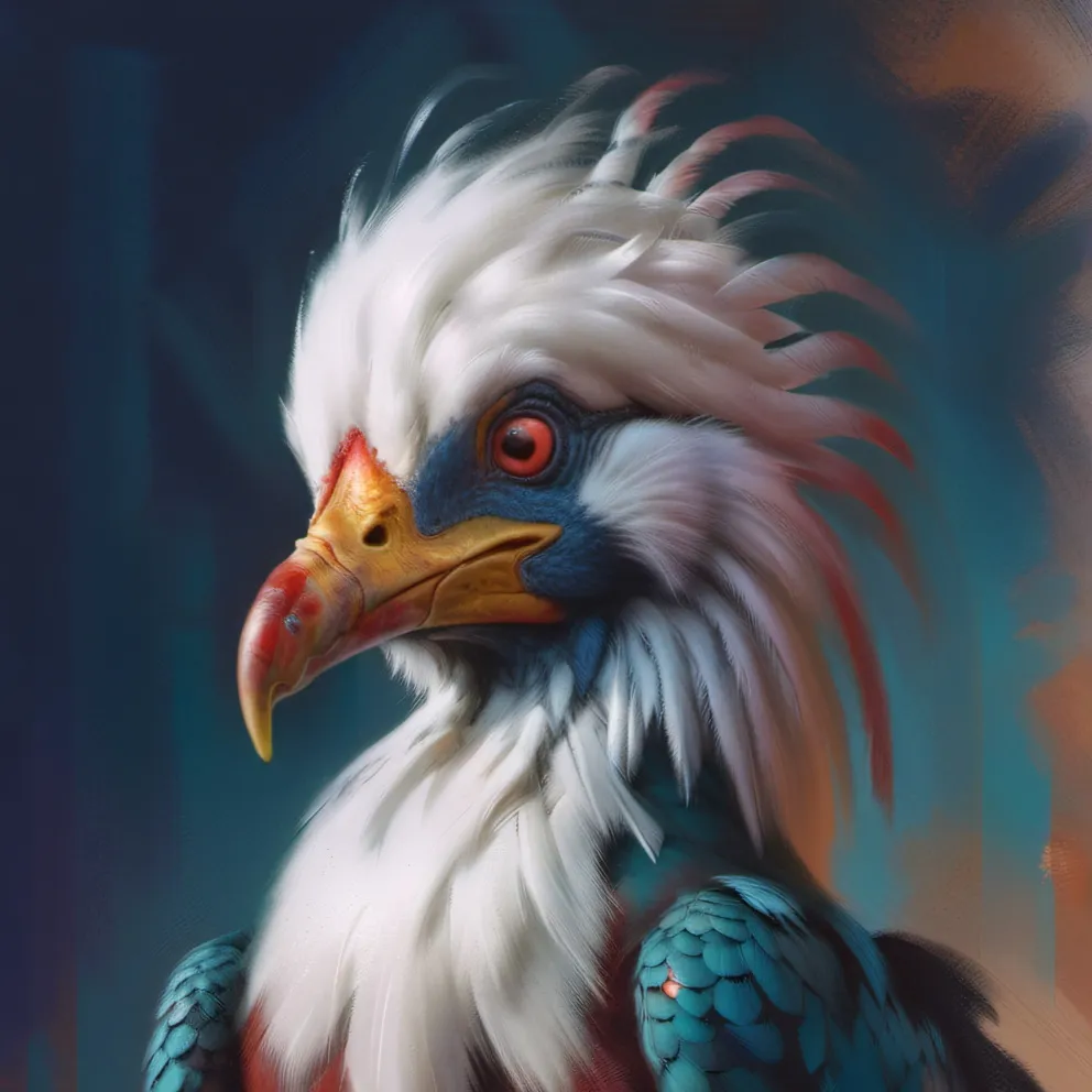 chat with ai character: terror bird 