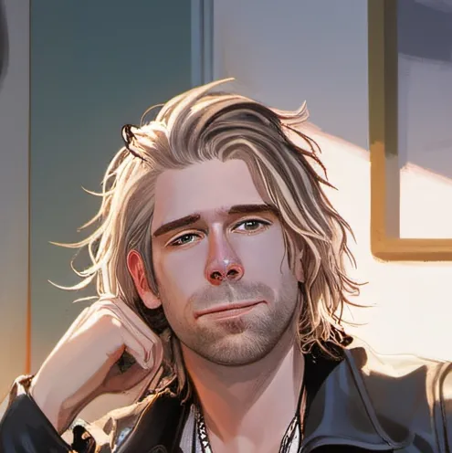 chat with ai character: Kurt cobain 