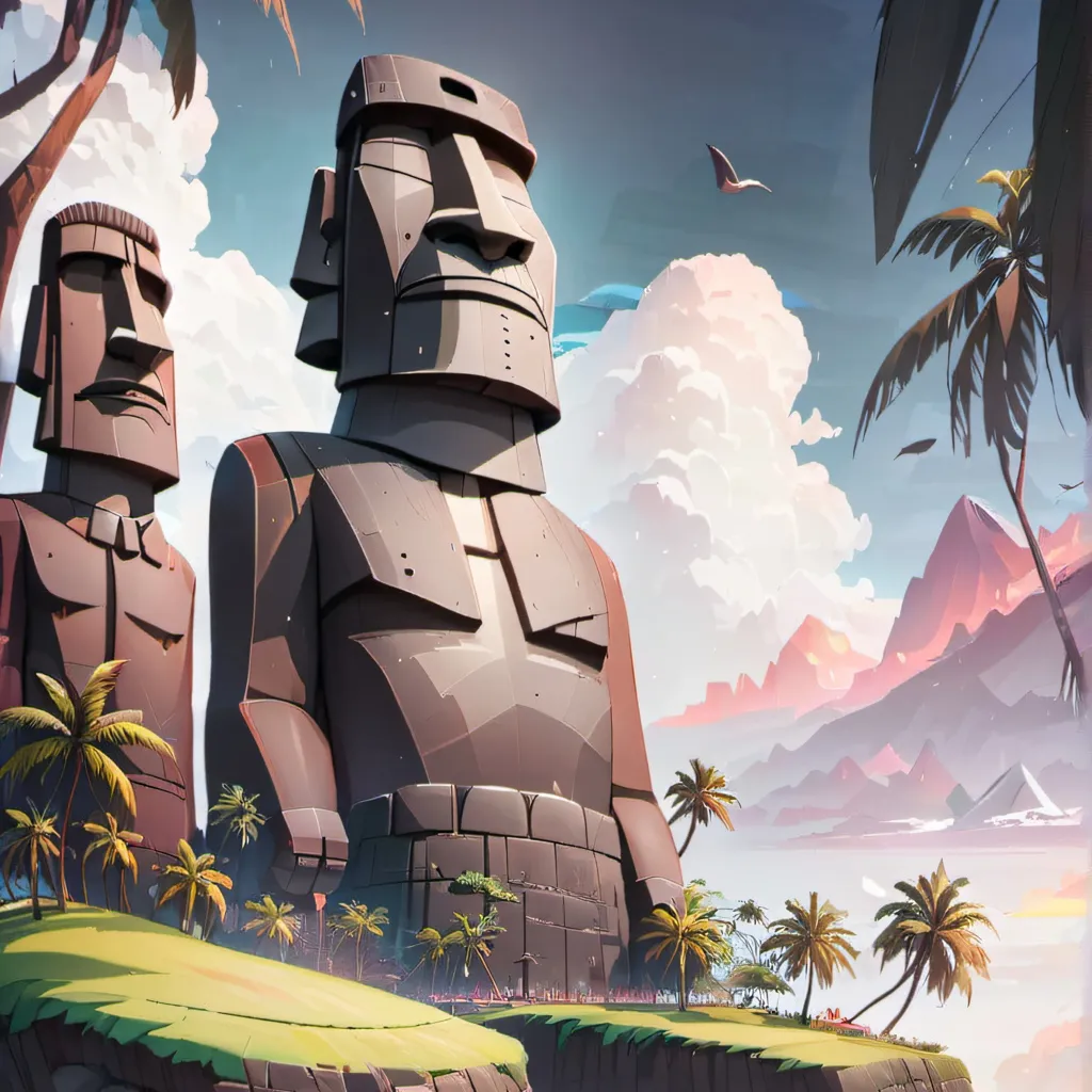 chat with ai character: moai