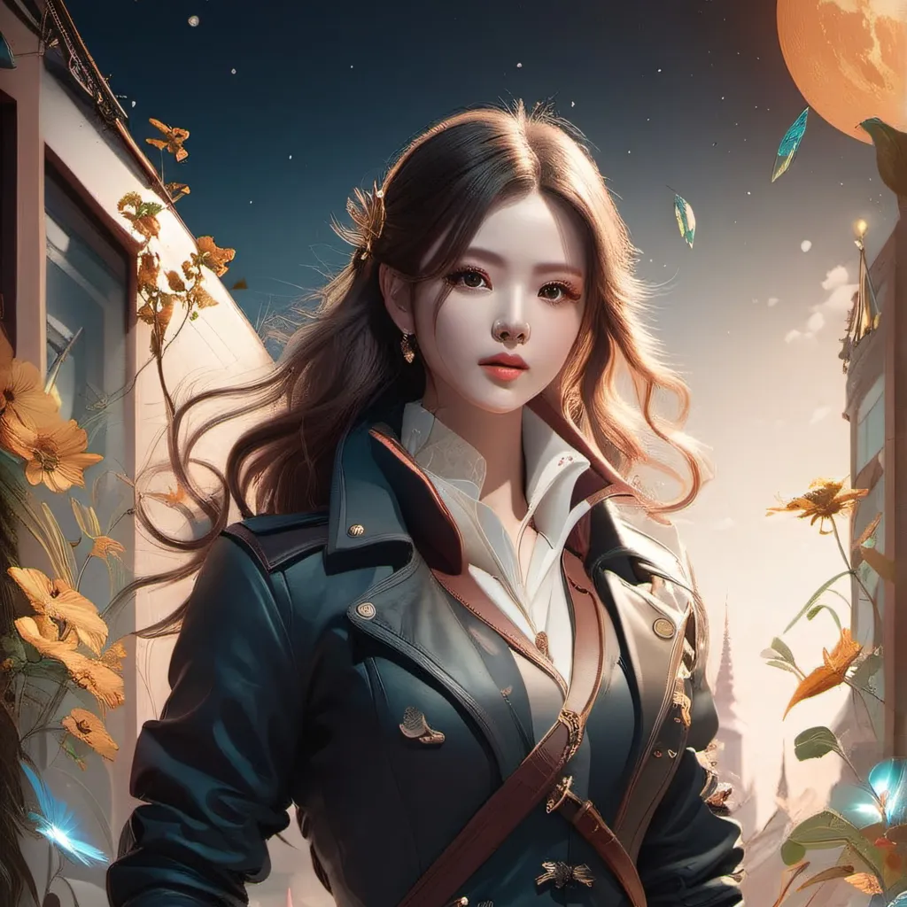 chat with ai character: snow