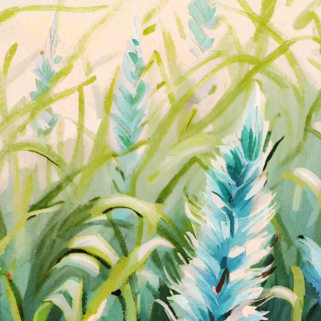 chat with ai character: grass