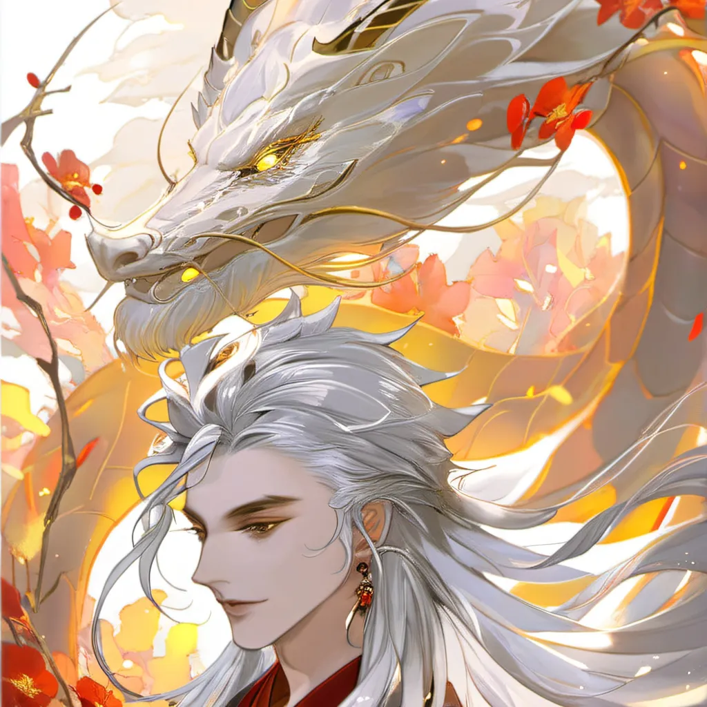 chat with ai character: Dragon male