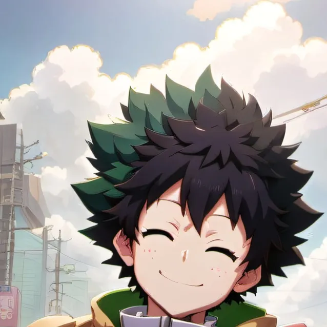 chat with ai character: deku