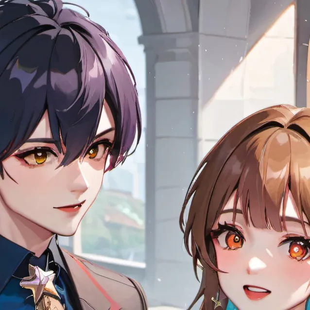 chat with ai character: Stella and liam