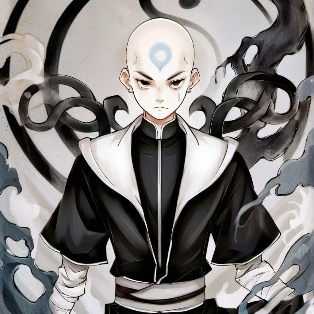 chat with ai character: Evil Avatar Aang 