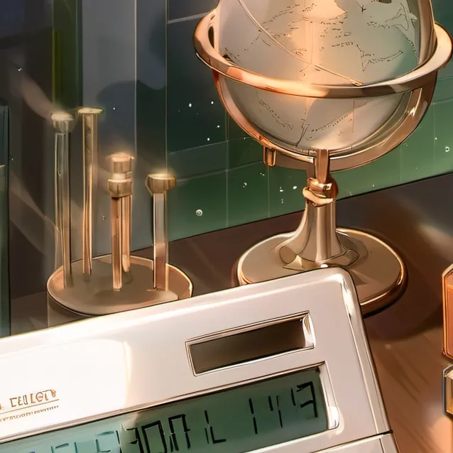 chat with ai character: a calculator