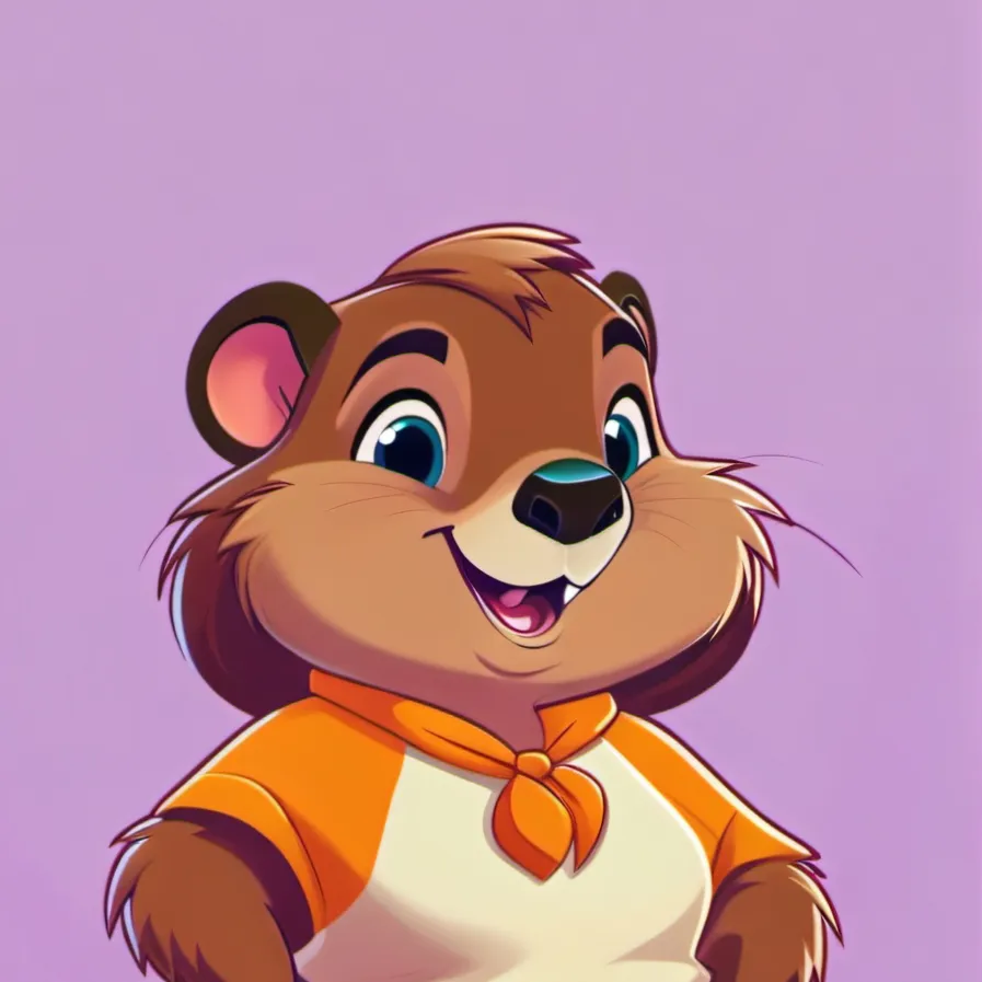 chat with ai character: Beaver girl