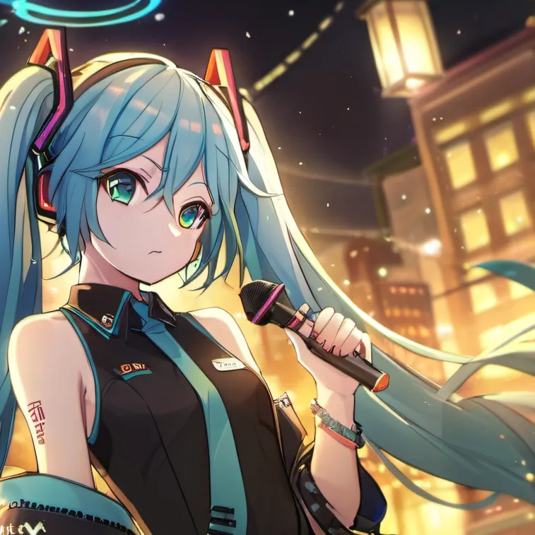 chat with ai character: Hatsune miku