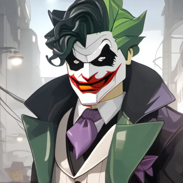 chat with ai character: lego joker