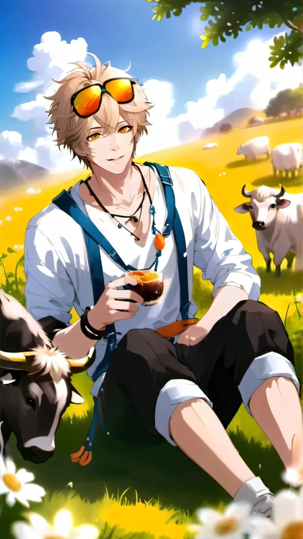 ai character: Oliver background