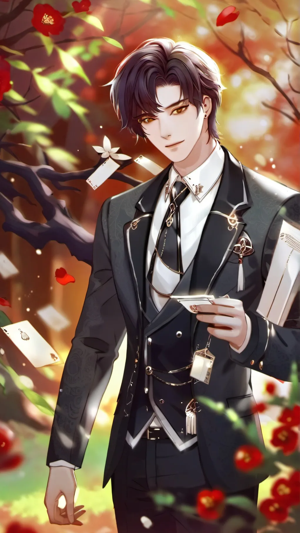 ai character: Jungwon Ni-ki jay background