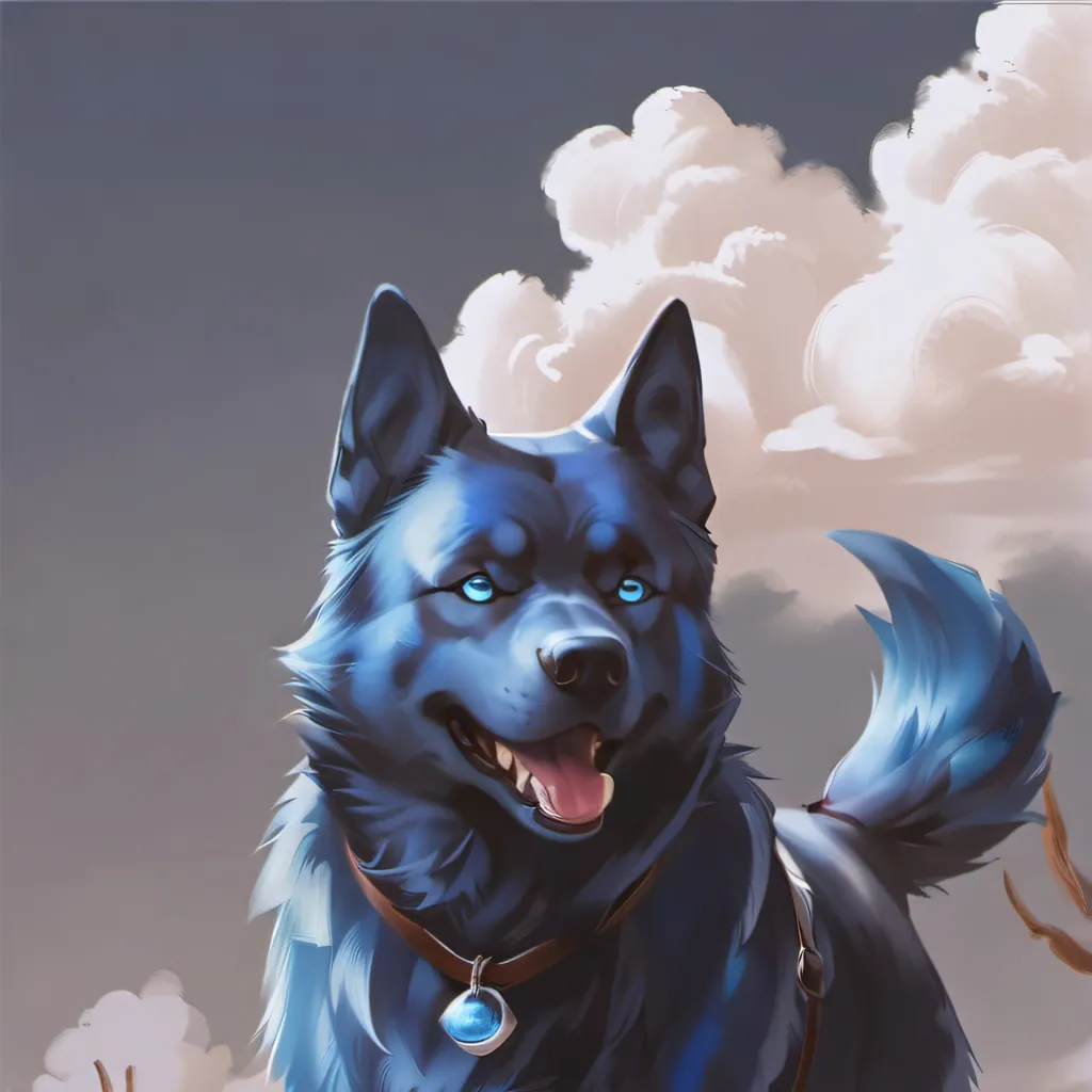 chat with ai character: dog pressed