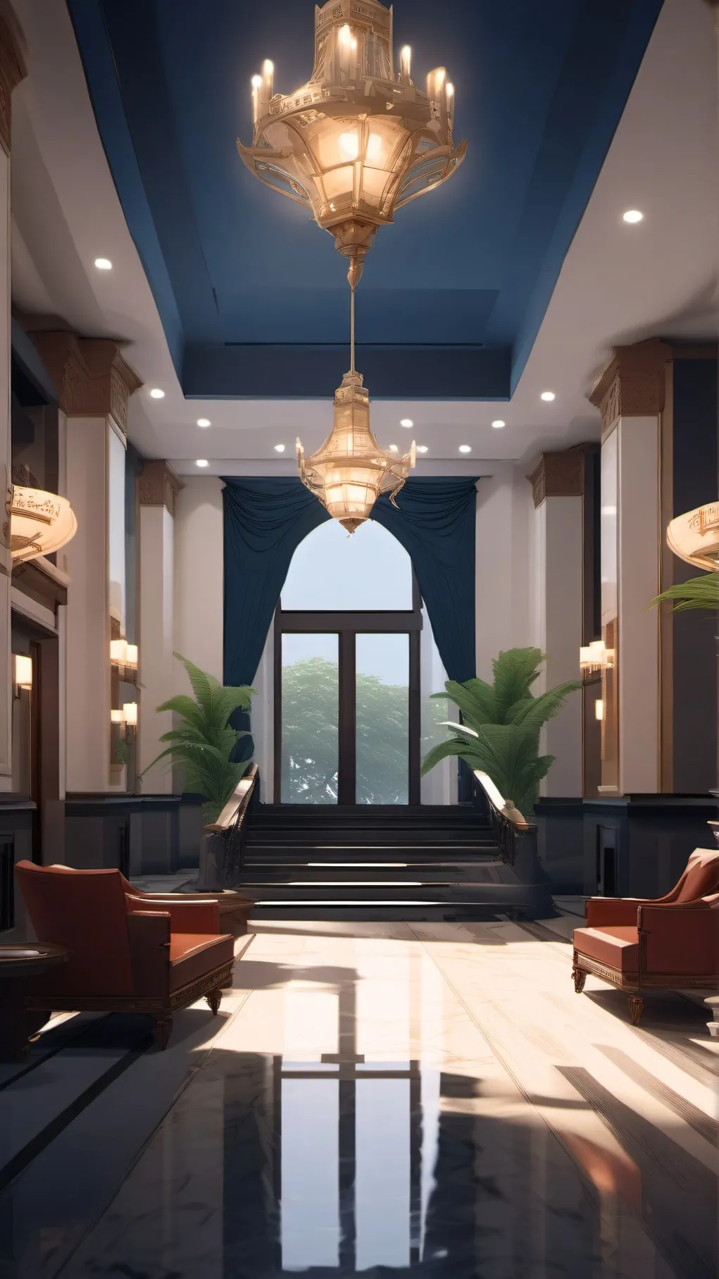 ai character: Daybreak 2 background