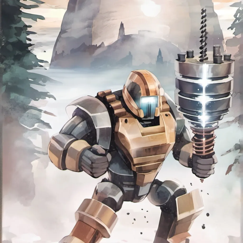 chat with ai character: Titan Drillman