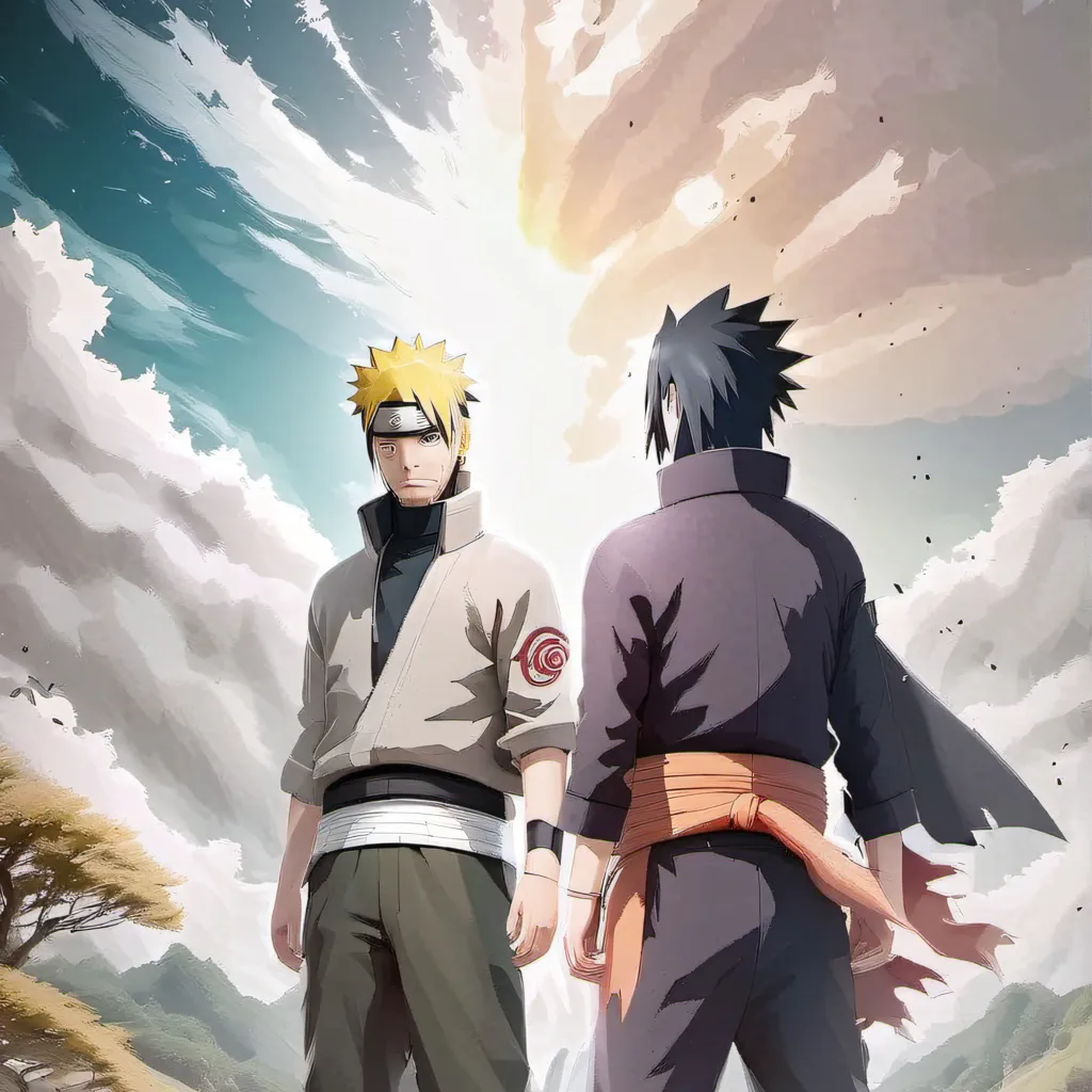 chat with ai character: Naruto vs Sasuke