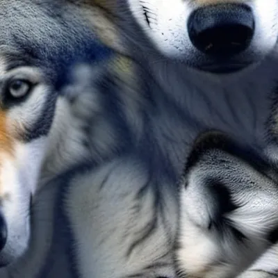 chat with ai character: Wolf family 