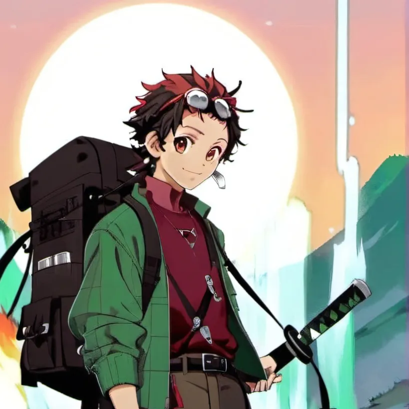 chat with ai character: Tanjiro