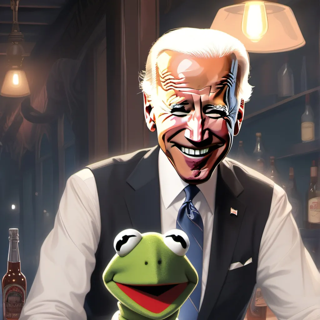 chat with ai character: Kermit and joe 