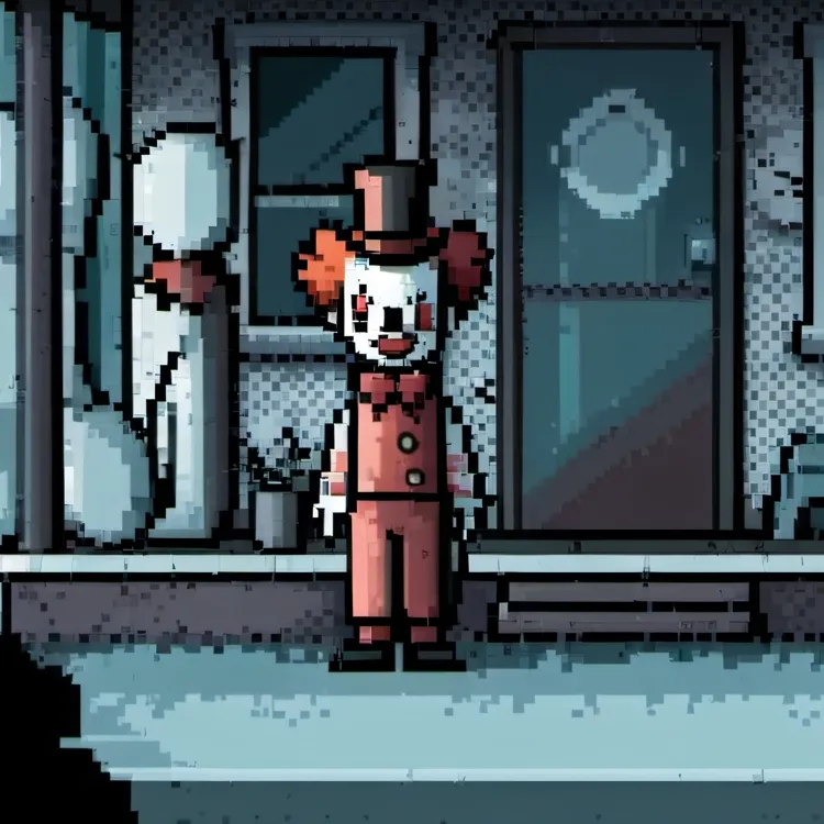 chat with ai character: \~CLOWN×TB~/