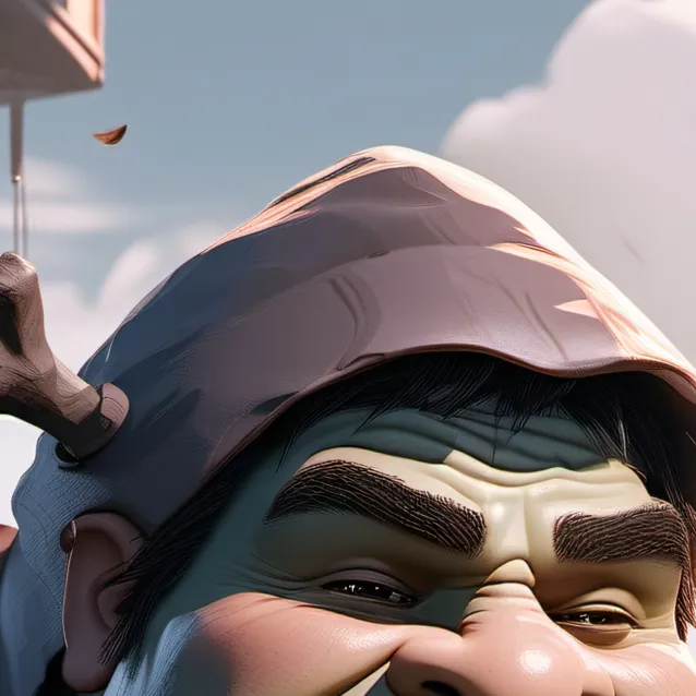 chat with ai character: sad shrek