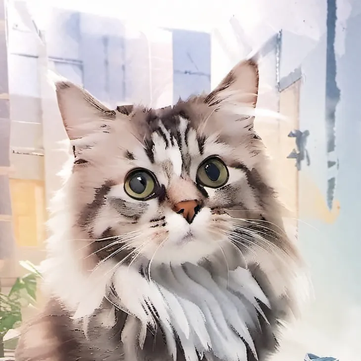 chat with ai character: mah cat✨