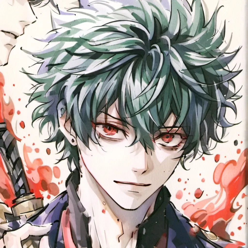 chat with ai character: VAMPIRE DEKU?!