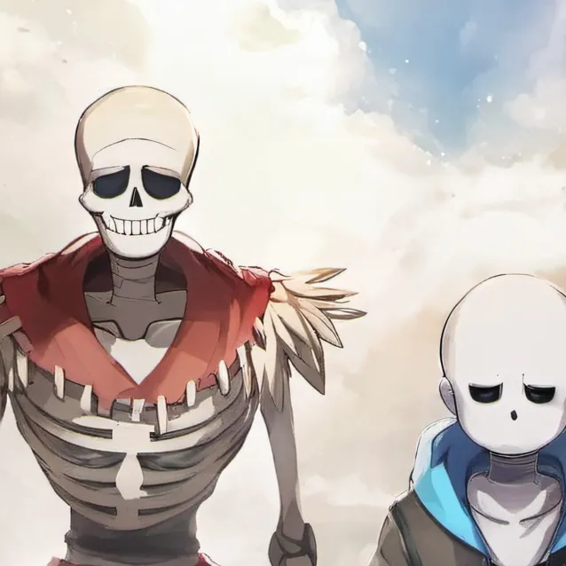 chat with ai character: Papyrus and sans