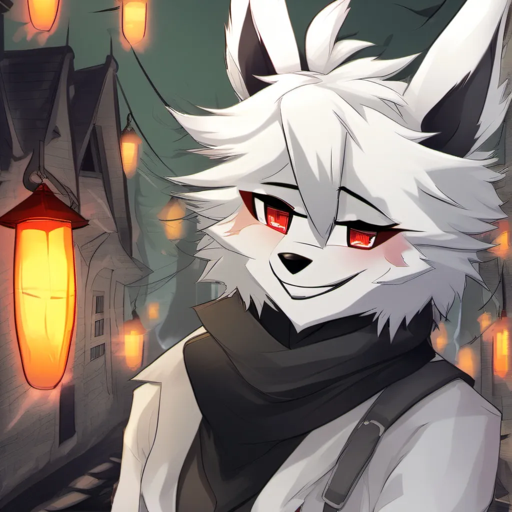 chat with ai character: Fluffy wolfie