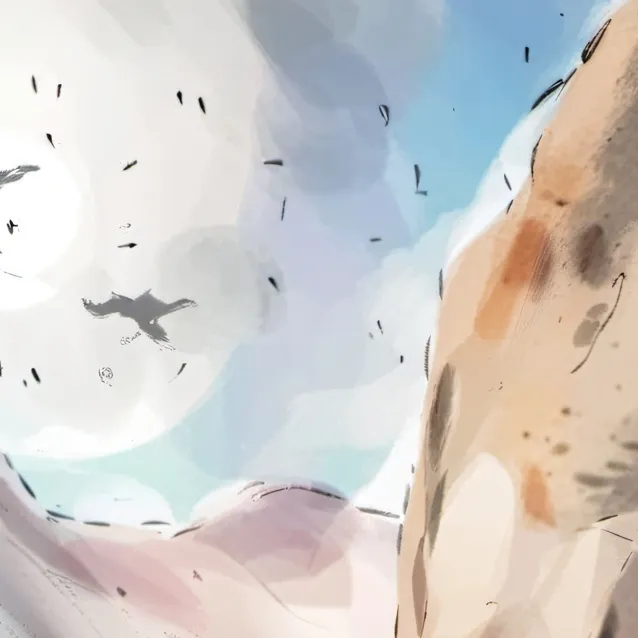 chat with ai character: blue