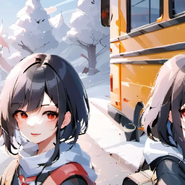 chat with ai character: School bus 16