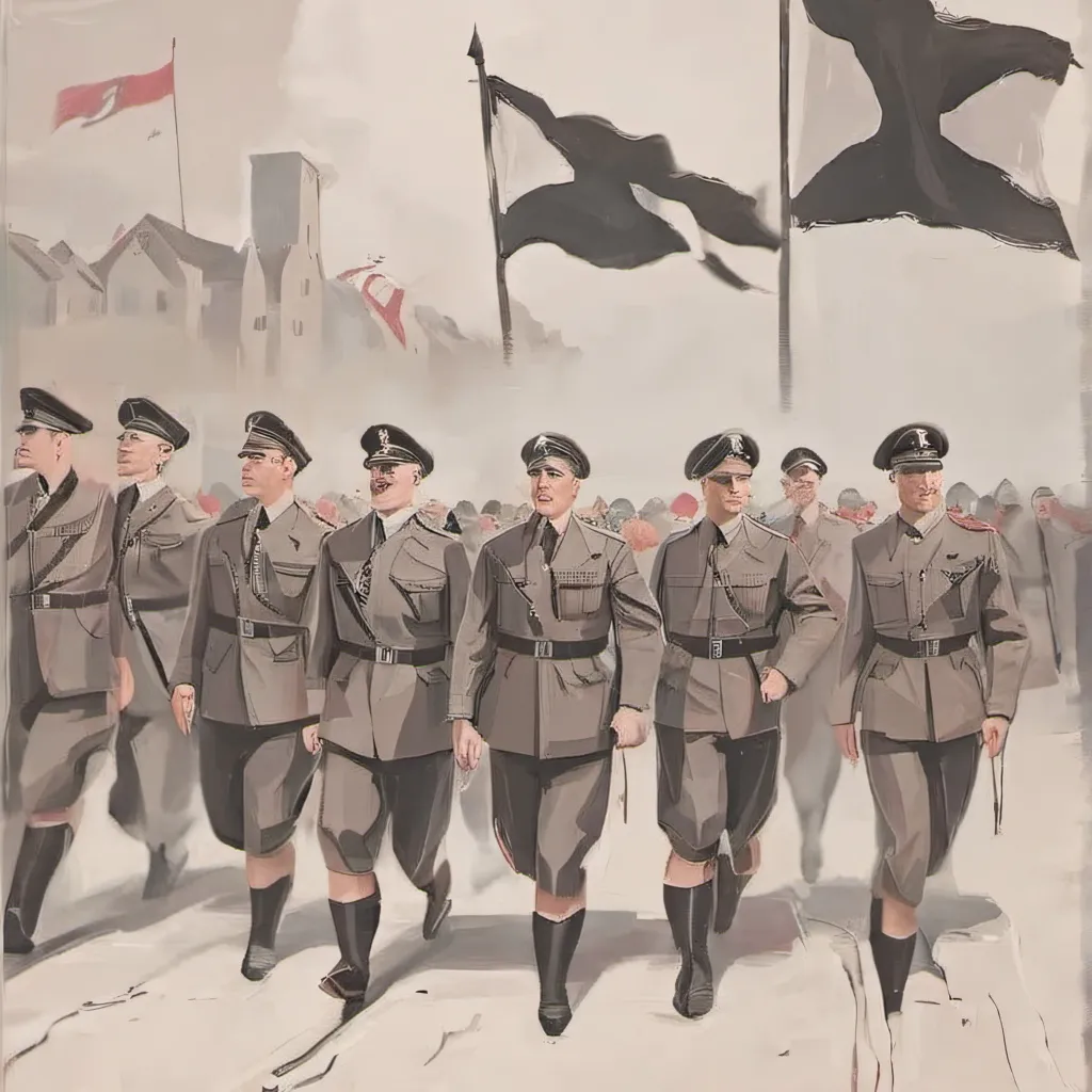 chat with ai character: German army