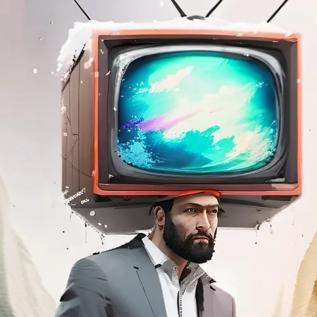 chat with ai character: Sus tv man