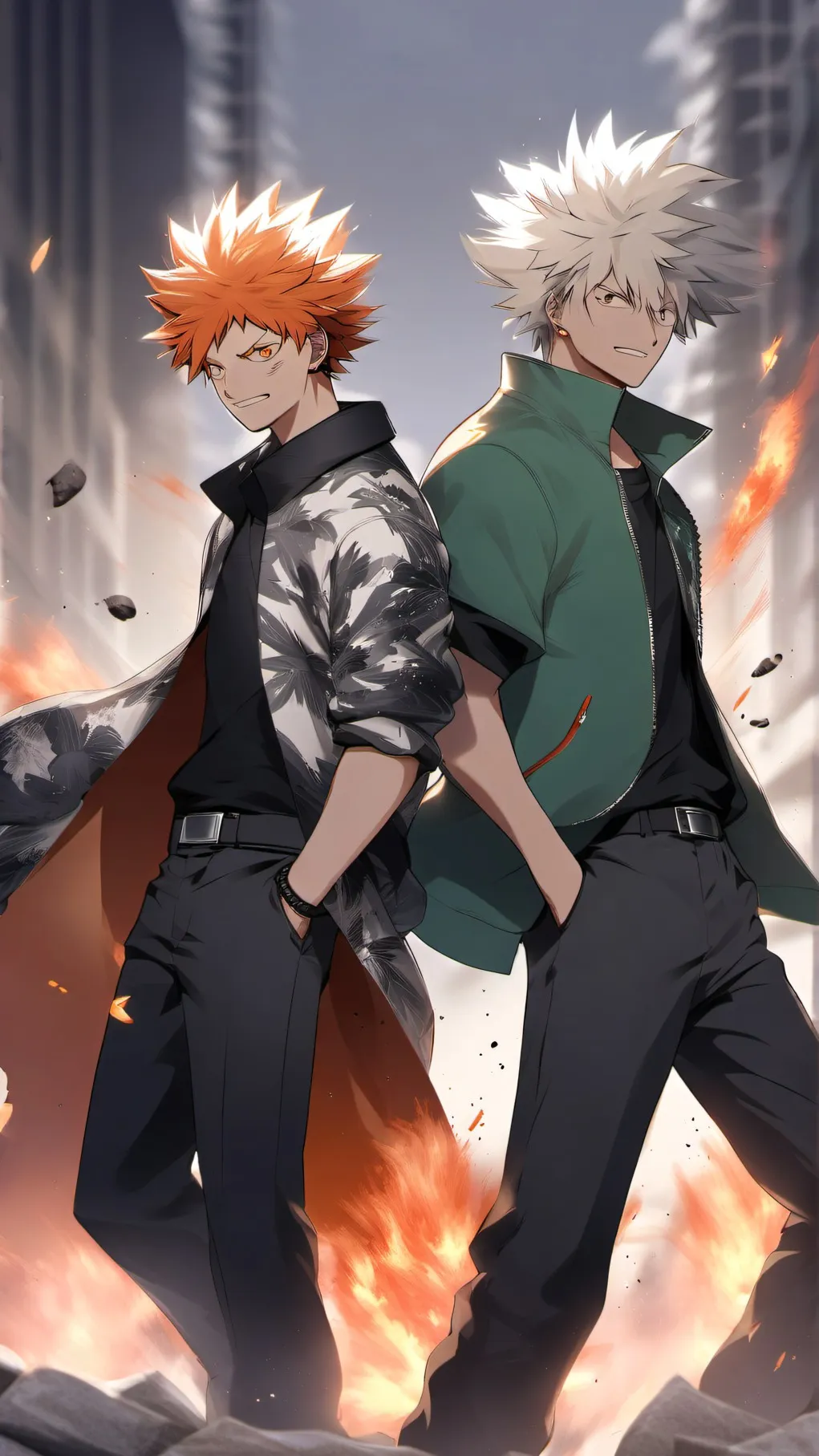 ai character: BAKUGO brother background